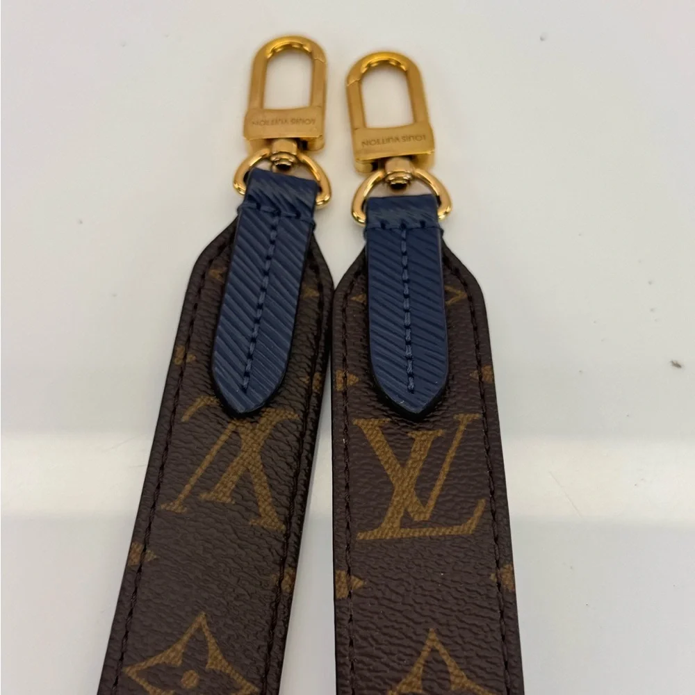 Louis Vuitton Monogram Blue Epi Bandouliere Strap